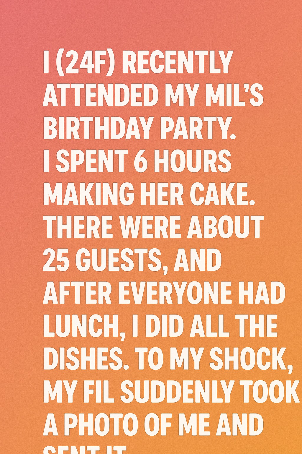 When My FIL Posted My Photo, I Realized They Saw Me as an Example—Not a Person