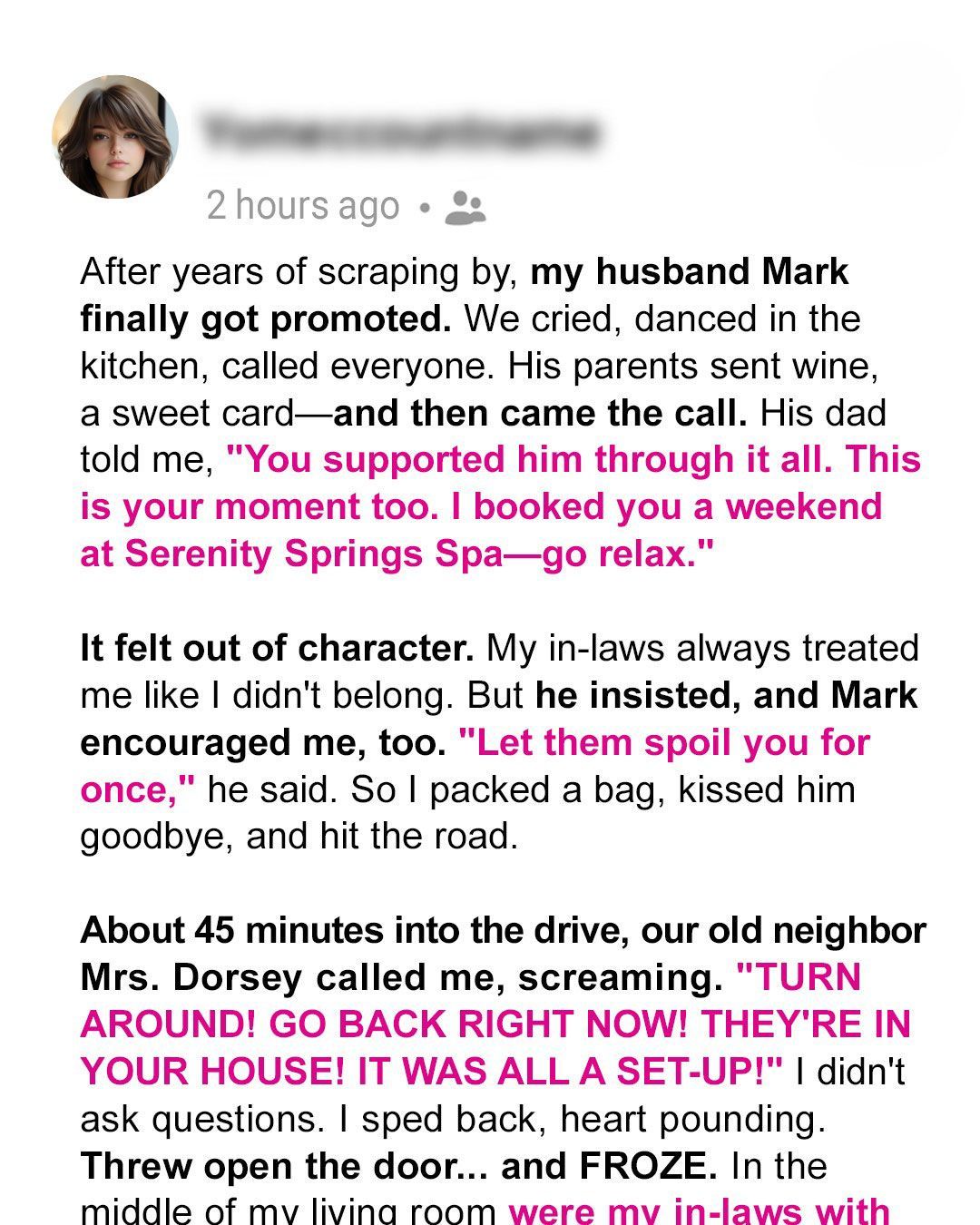 After My Husband’s Sister Moved In, I Returned Home to an Unexpected Discovery