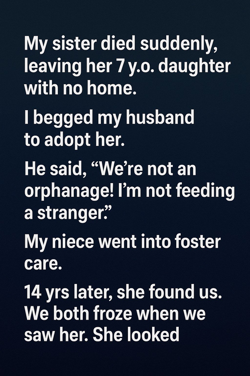 A Second Chance at Family! The Day My Niece Came Back Into My Life