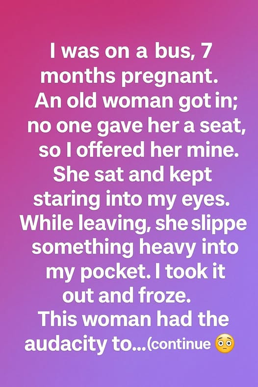 A Heartwarming Bus Encounter That Changed My Day!