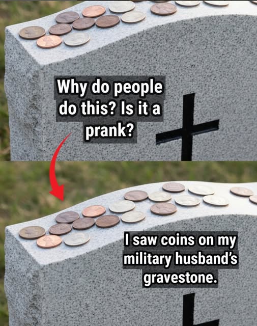Meaning Behind the Tradition of Coins on Gravestones!