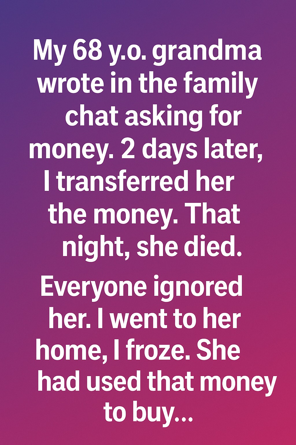 The Gift My Grandma Prepared When No One Was Listening!