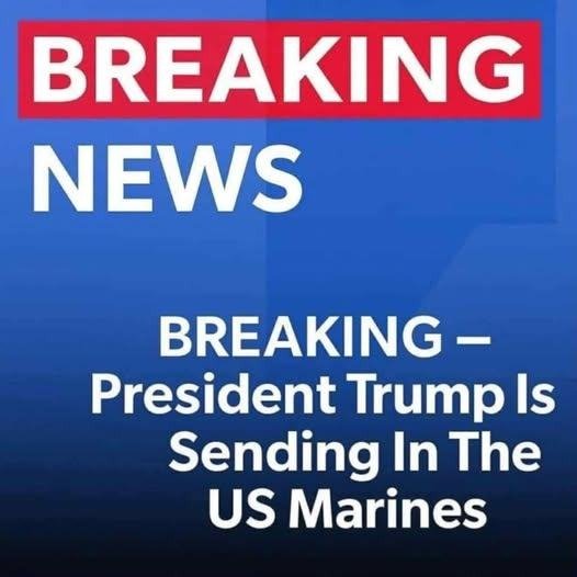 Trump Deploys US Marines to , Taking a Major Military Action That Sparks Immediate Attention From!