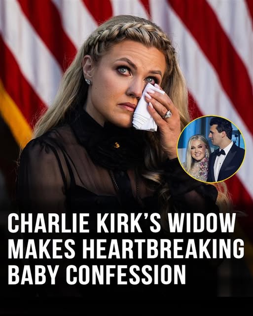 Erika Kirks heartbreaking baby confession after husbands murder!