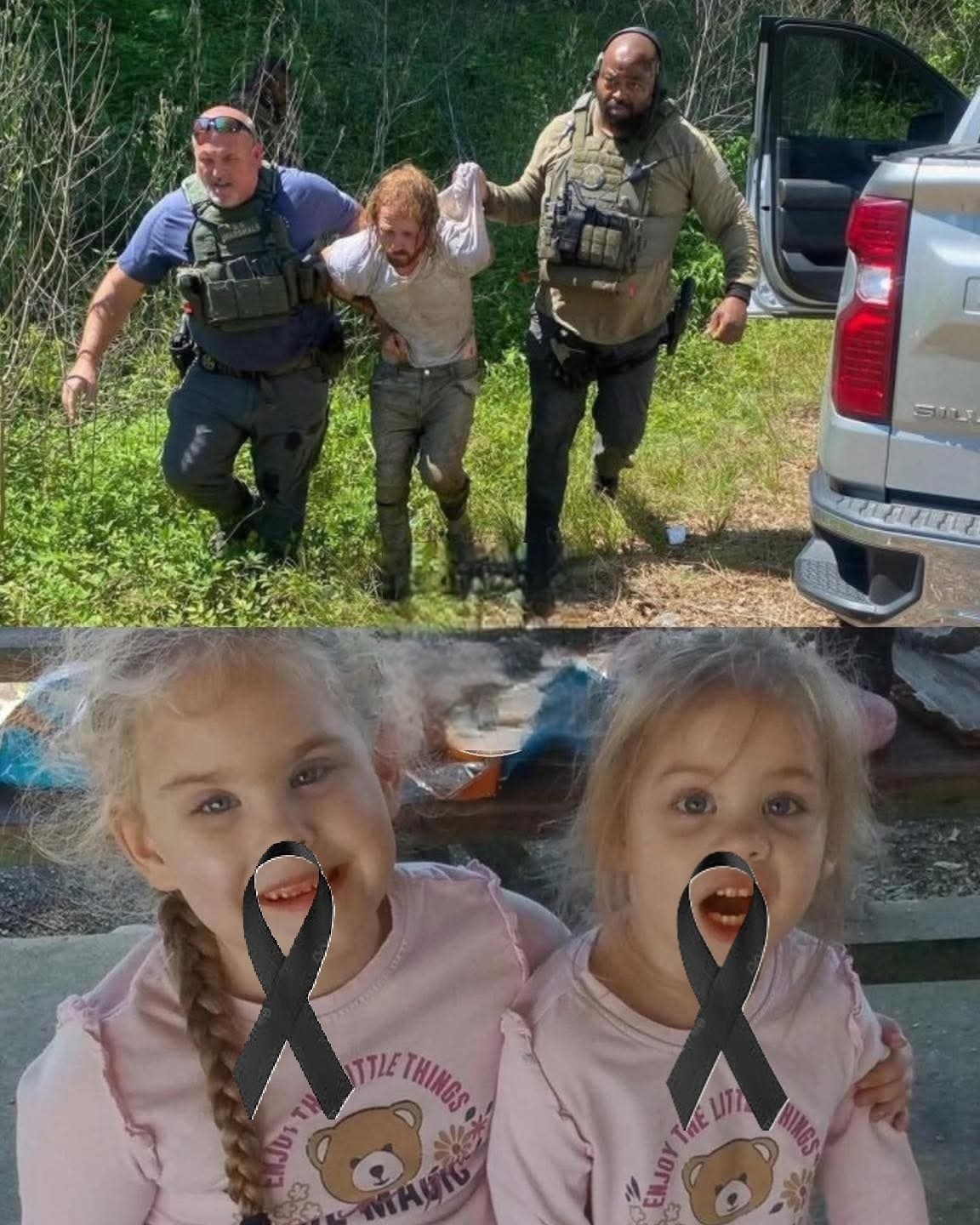 Young man puts both daughters inside the fir! See more