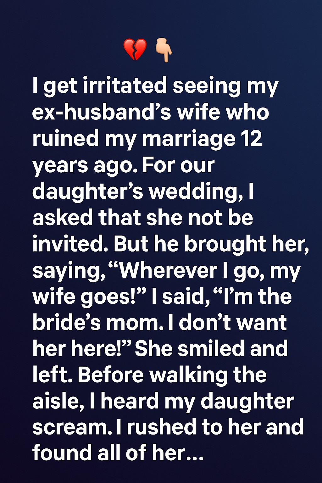 A Wedding Day That Healed Old Wounds!