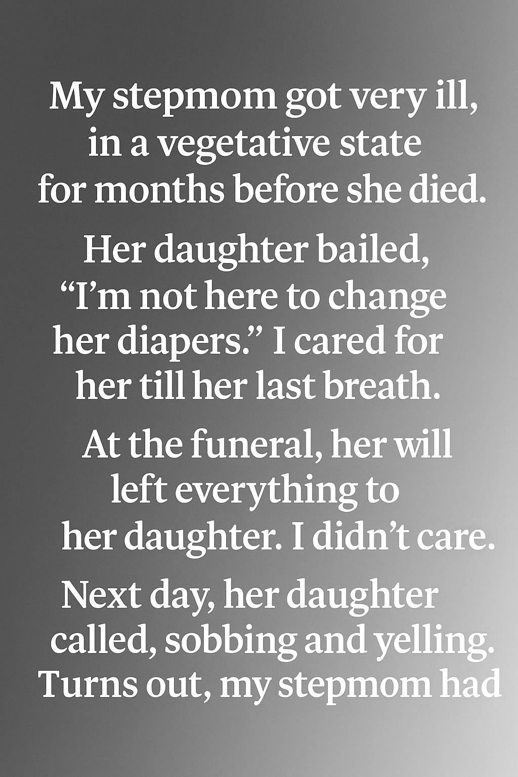 She Inherited Everything After Abandoning Her Mother, What She Did Not Expect Was the Burden That Came With It