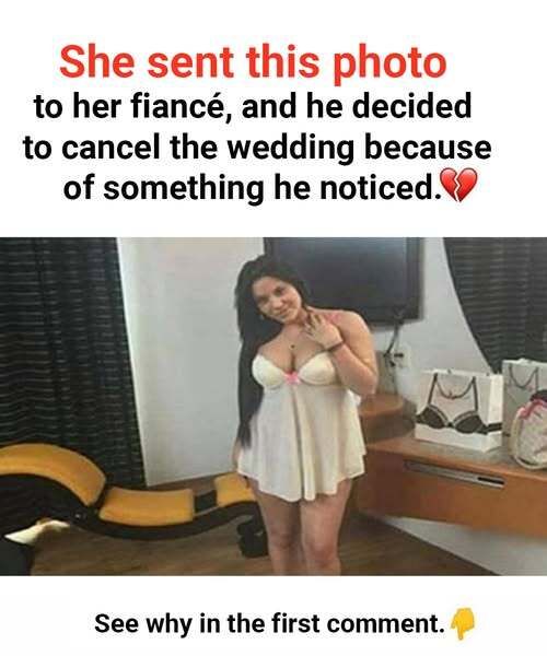 She Sent a Photo to Her Fiance, What He Noticed Ended Everything