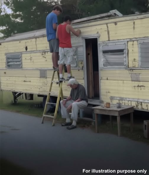Two Teenage Boys Helped a Lonely Old Man Living in a Shabby Trailer – One Day, They Got a Call from His Lawyer