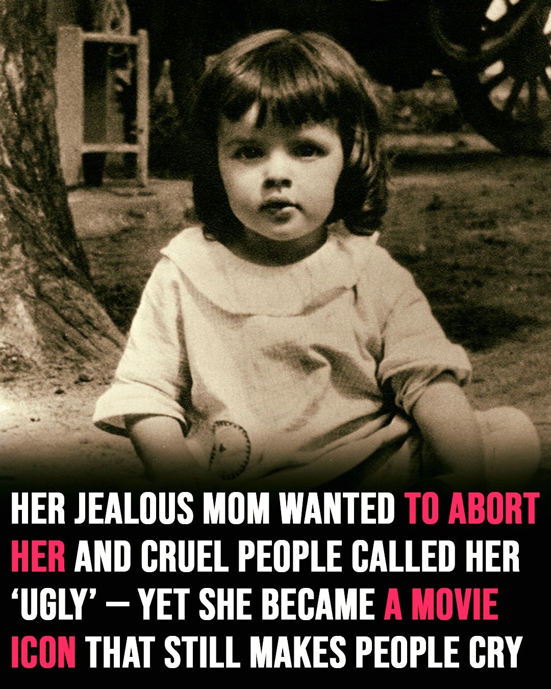 Behind the glitter! The dark childhood of a Hollywood icon