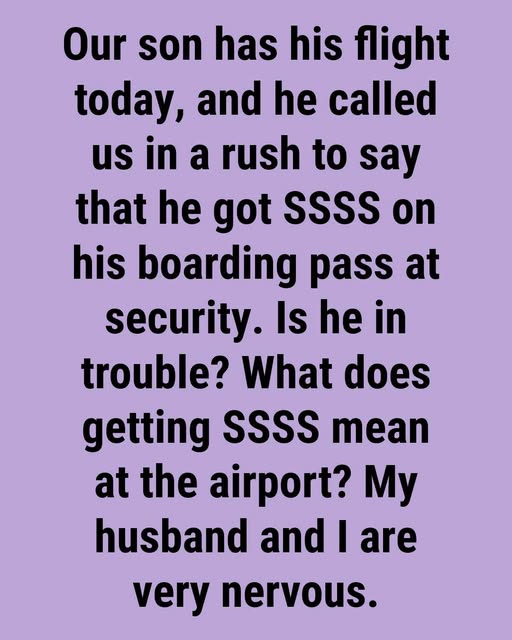 What Is the Significance of SSSS on Airline Tickets?