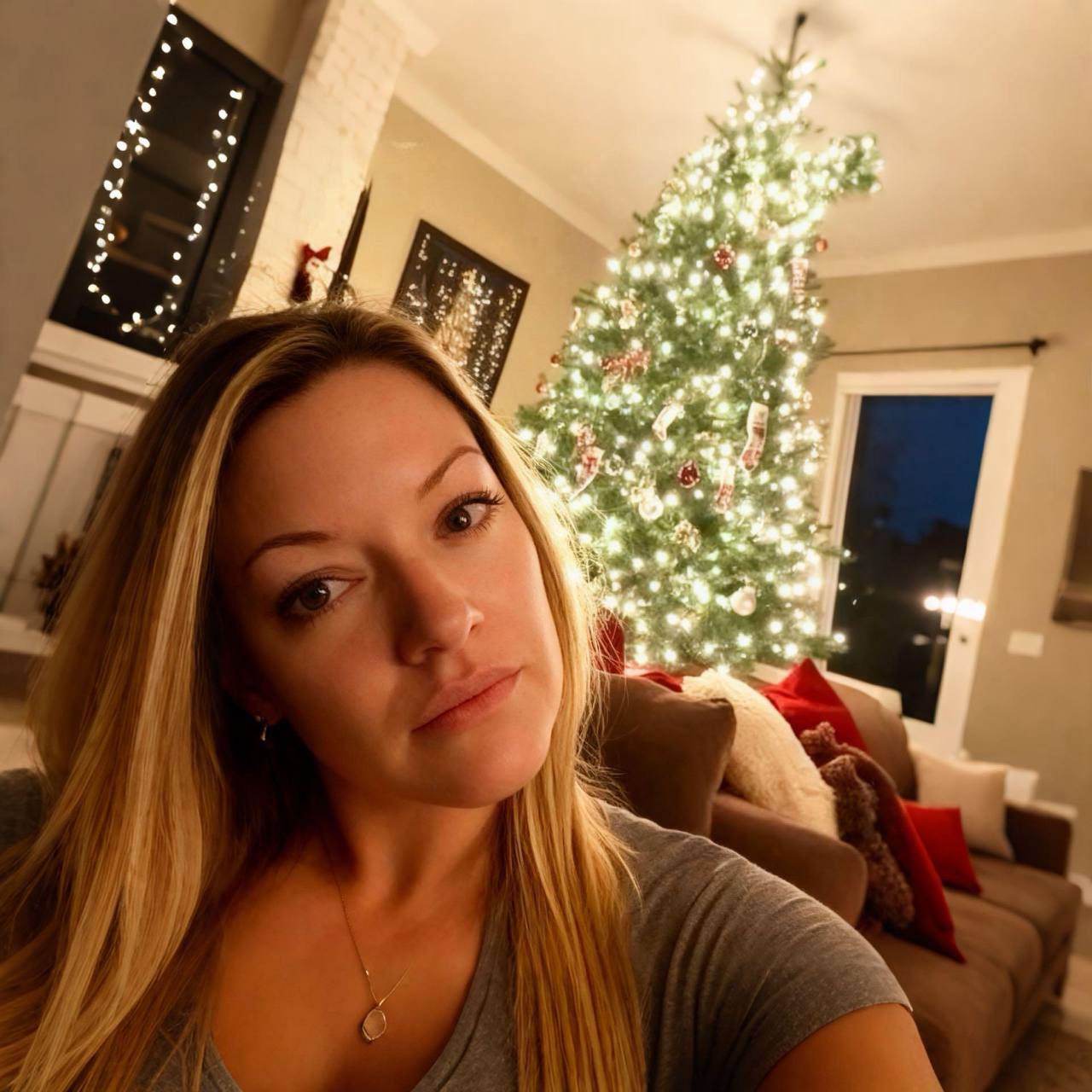 Just before Christmas, my husband had lied and was in our city!